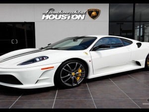 Ferrari F430 Scuderia White color